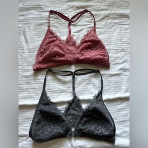 2 Victoria Secret Bralettes Size Small